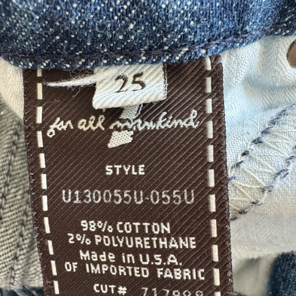 7 for All Mankind women’s jeans. Size 25. Preowned - Picture 5 of 6
